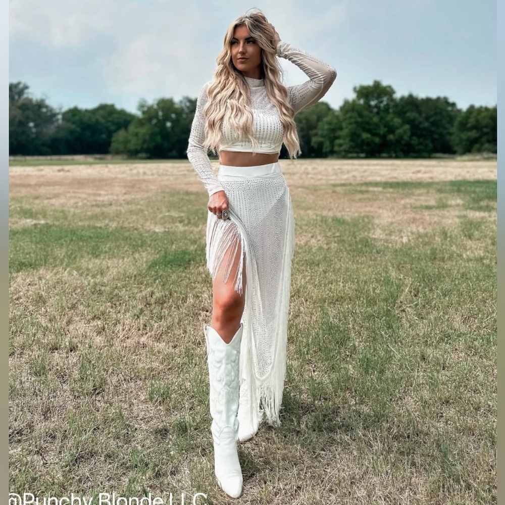 Punchy blonde 2 Piece set